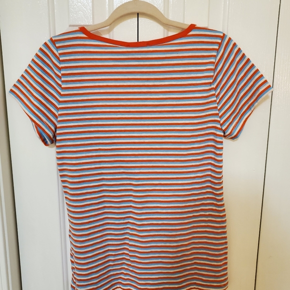 J Crew Wide-neck slub ringer t-shirt - Picture 3 of 5